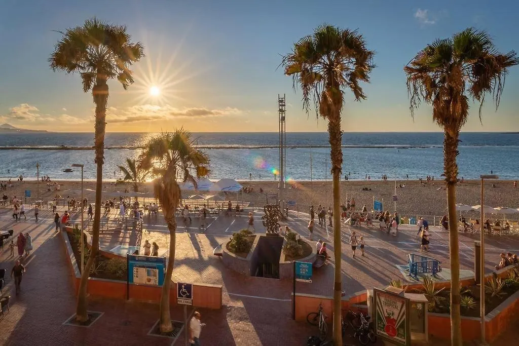 Beachfront Apt With Open Terrace In Las Canteras Las Palmas de Gran Canaria Spain